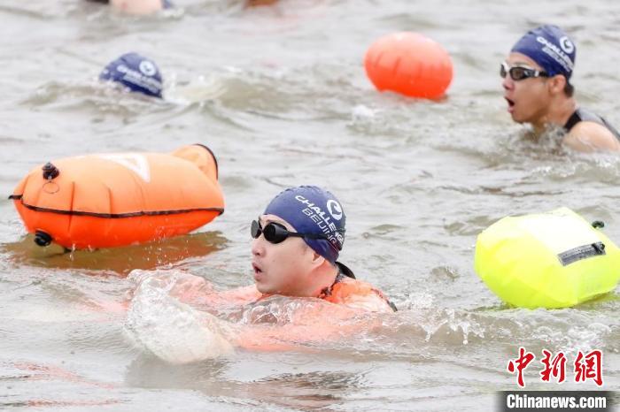 延庆绿水青山间的2024北京国际铁人三项挑战赛：